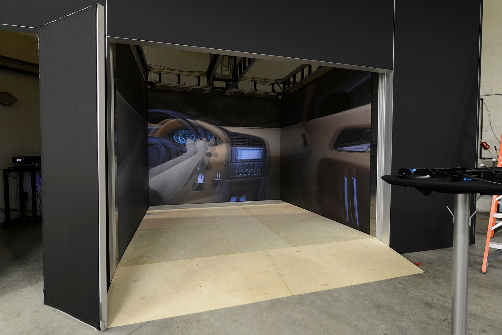 Automotive rendering IGI cave virtual reality