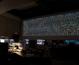 IGI custom command and control room 4K projection