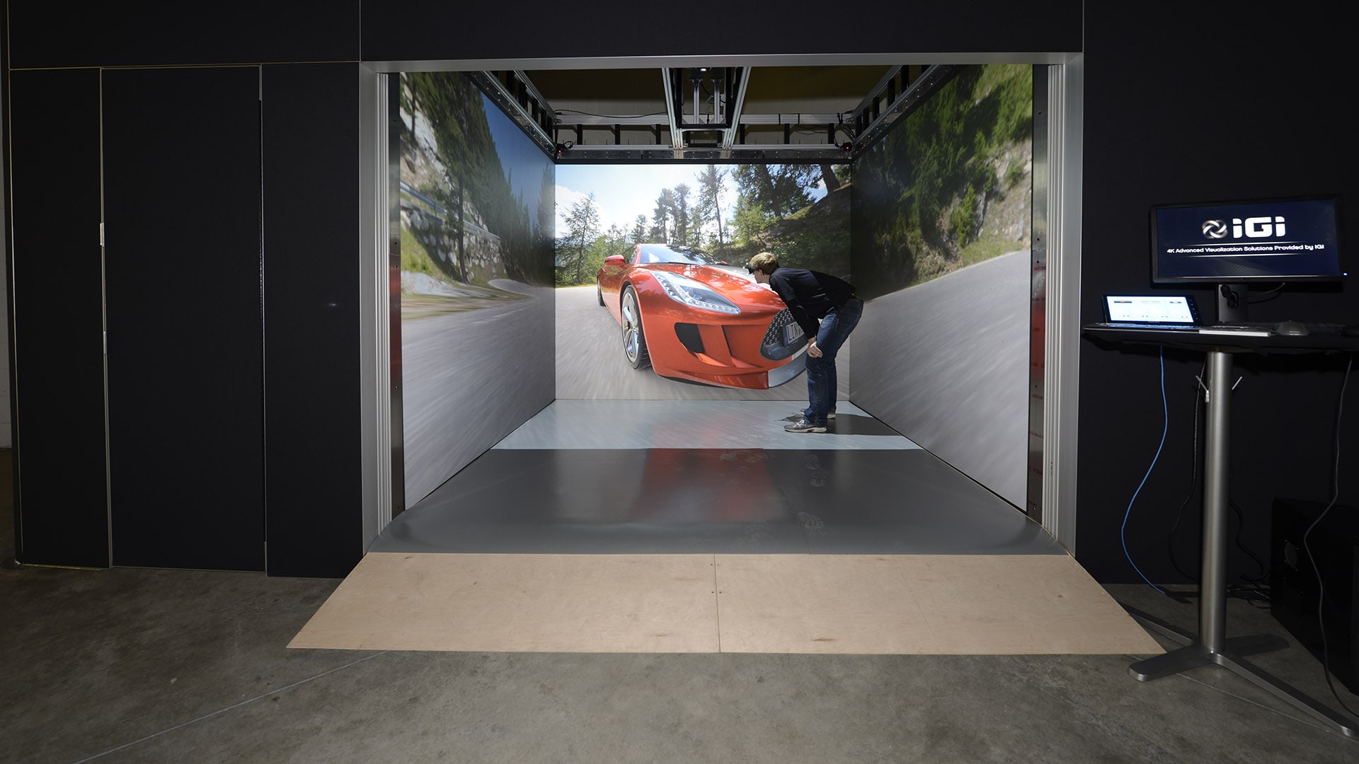 IGI HD VR Room automotive rendering 3D virtual reality