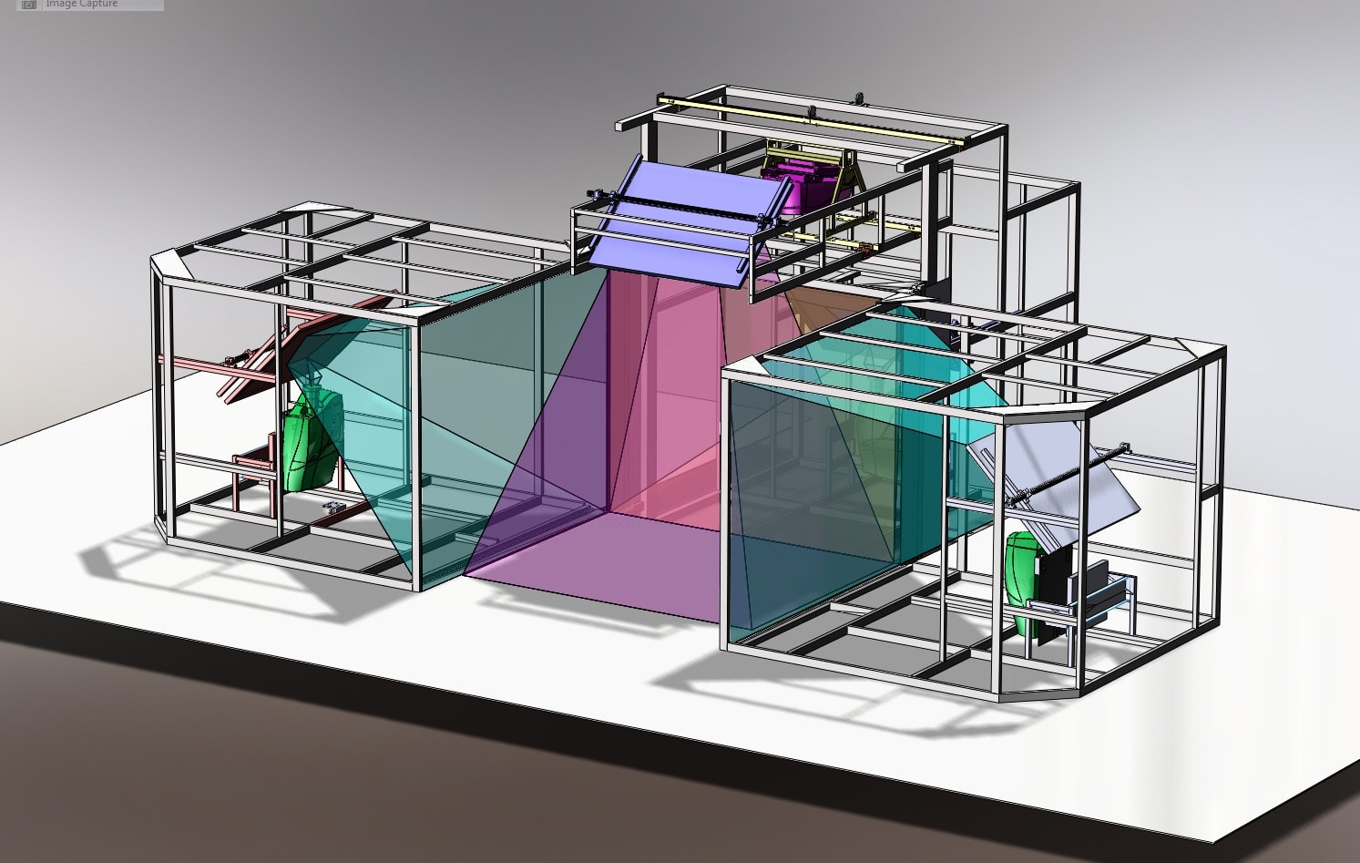 IGI custom design 3D projection VR Room rendering