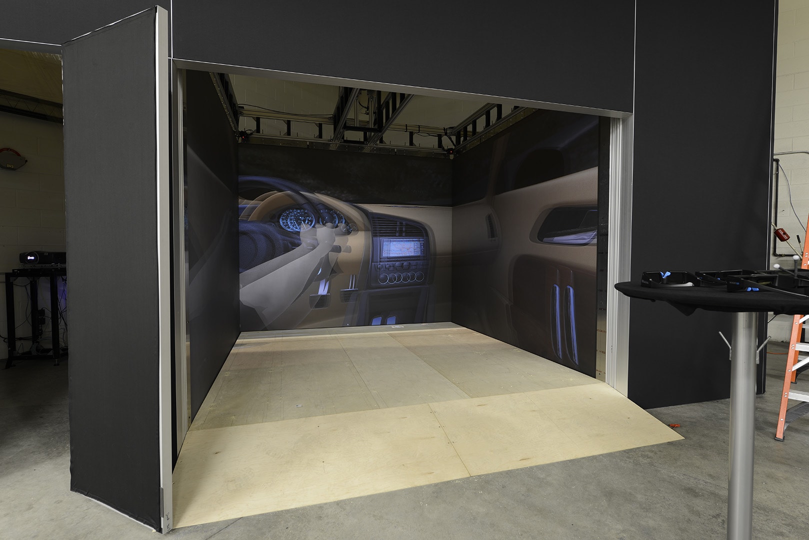 Automotive rendering IGI VR Room virtual reality