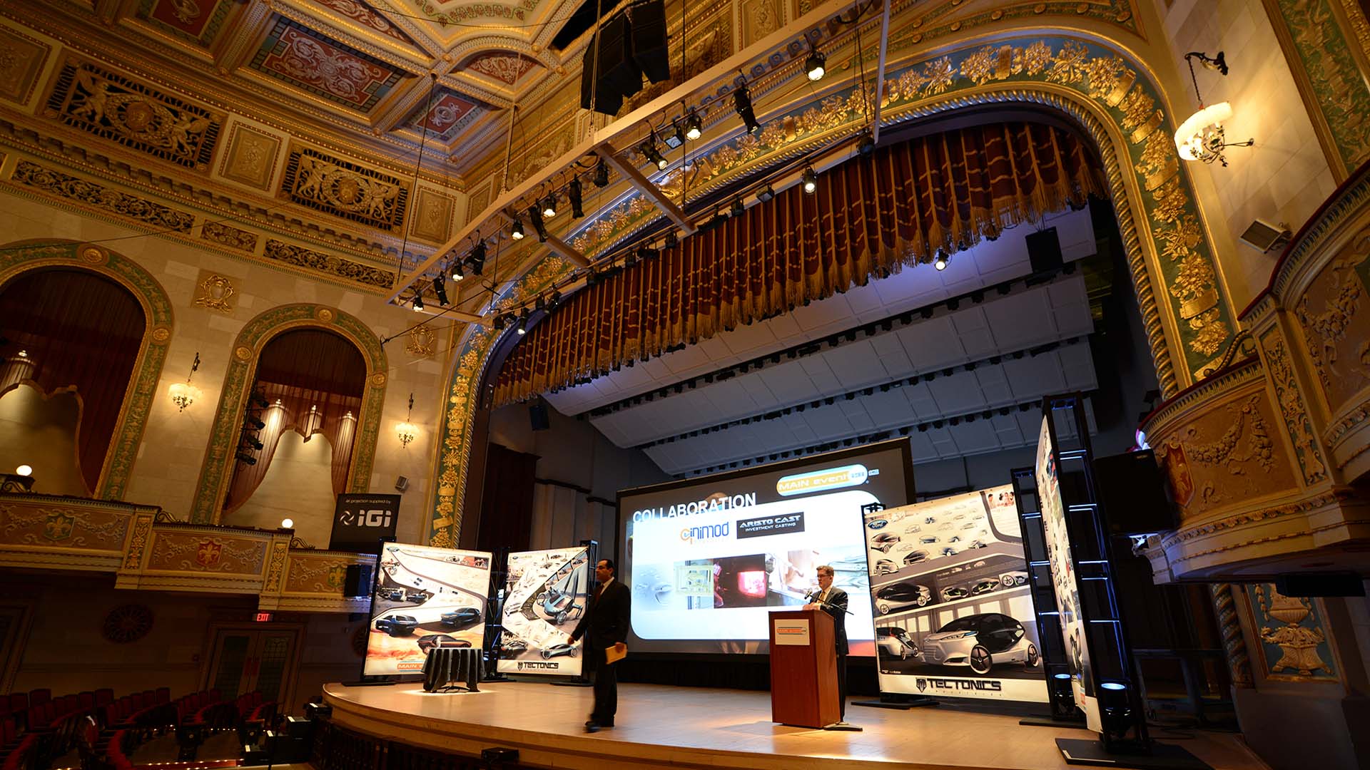 IGI presentation MAIN event automotive designer awards