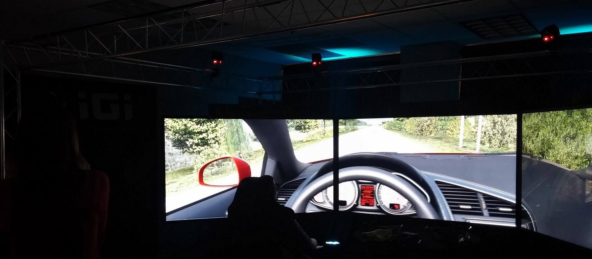 IGI driving simulator automotive AV virtual reality